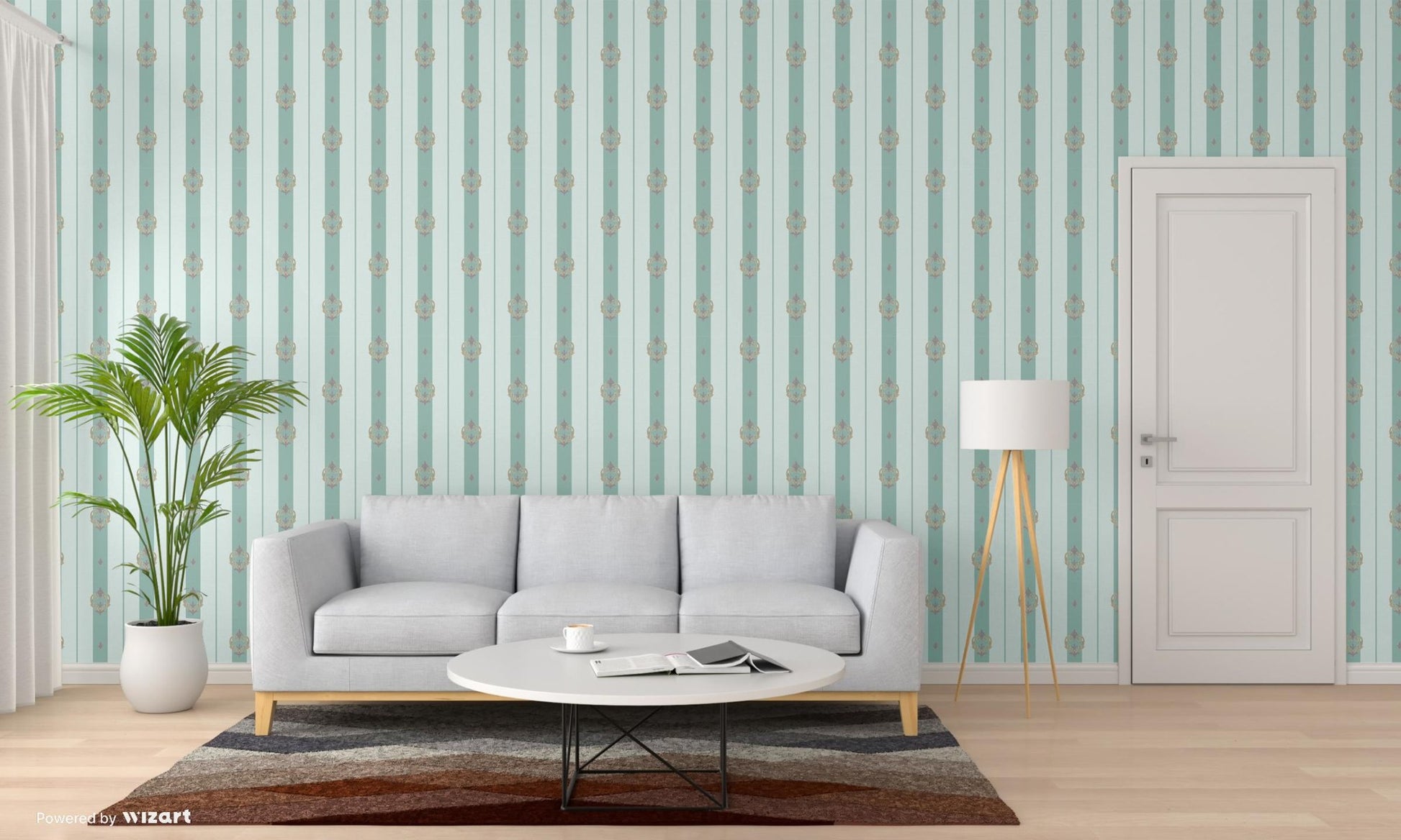 Seven Rooms 7804-2 room wallpaper by La Belle Maison