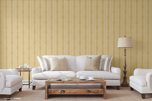 Seven Rooms Silver Taupe Refined Surface Wallpaper by La Belle Maison
