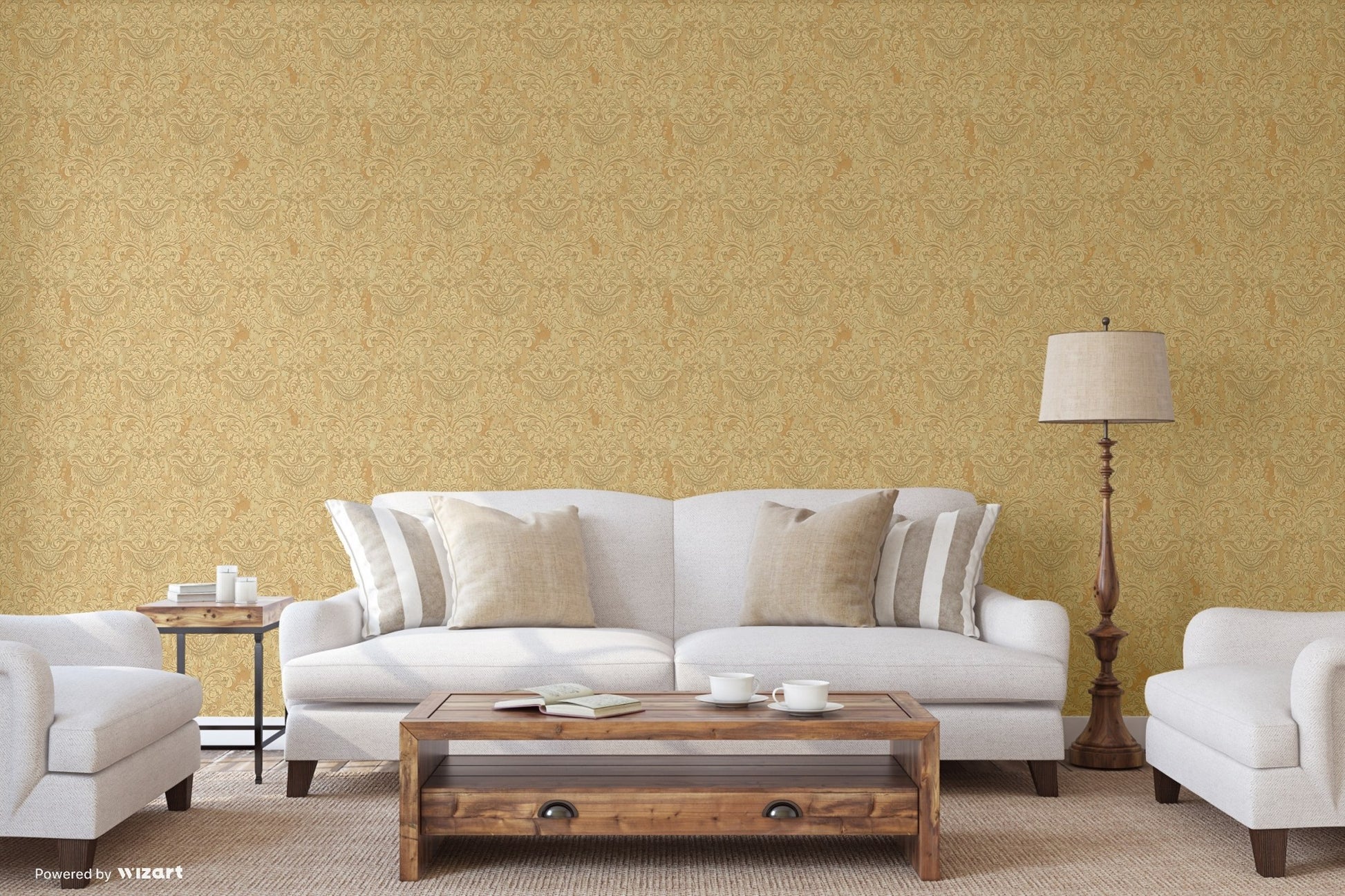 Seven Rooms Pewter Marble Effect Wallpaper by La Belle Maison
