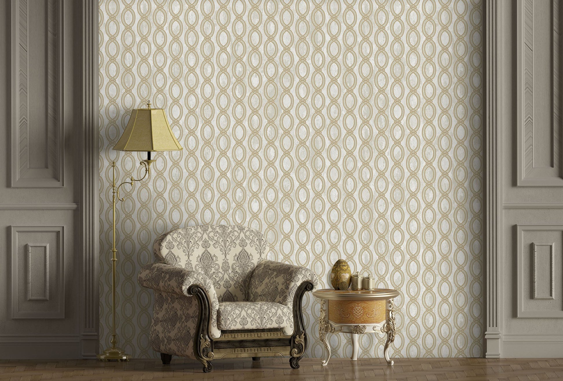 Seven Rooms Smoke Interior Texture Wallpaper by La Belle Maison