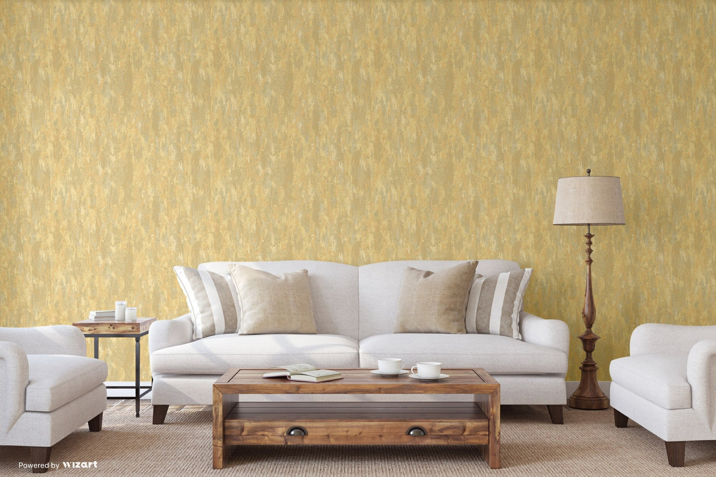 Seven Rooms Ash Soft Decorative Wallpaper by La Belle Maison
