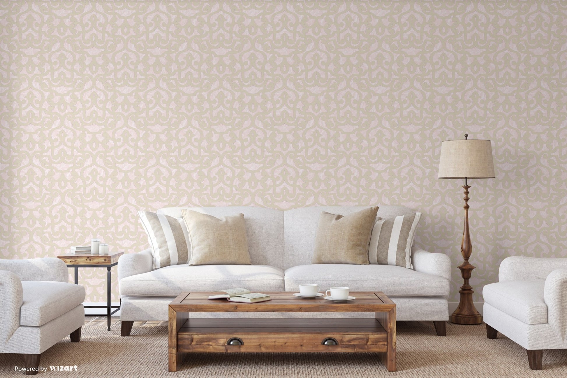 Seven Rooms Ash Modern Stone Wallpaper by La Belle Maison