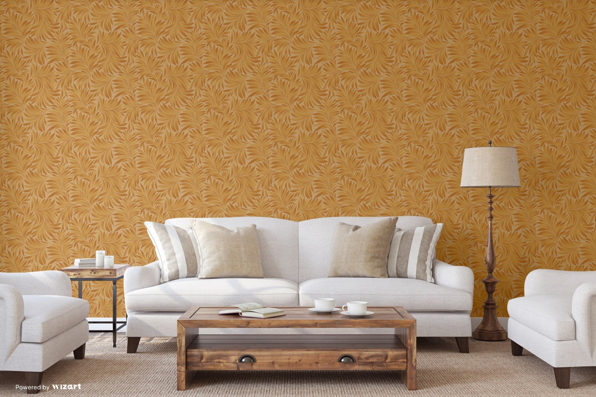 Seven Rooms Truffle Interior Texture Wallpaper by La Belle Maison