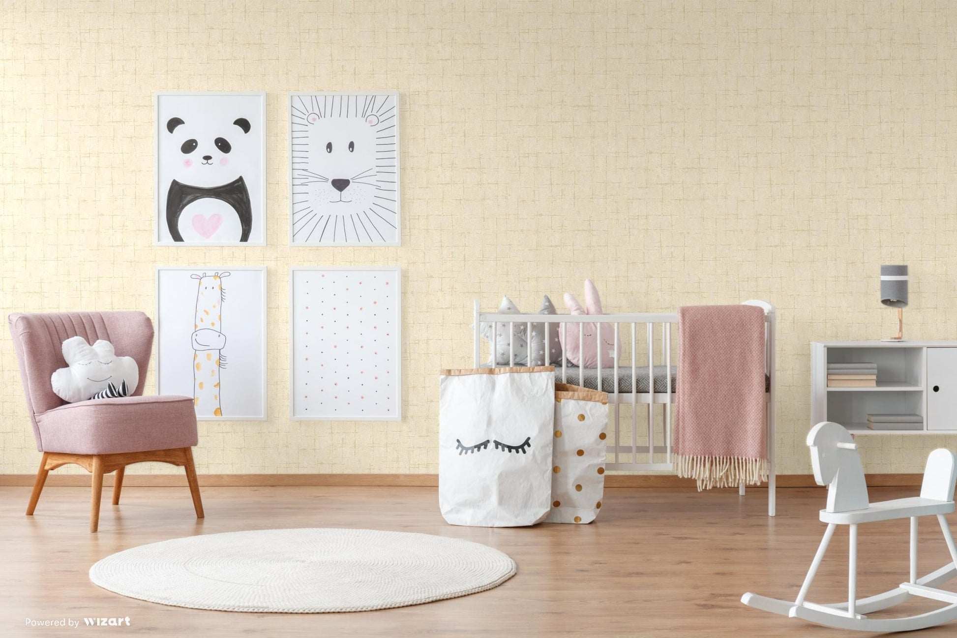 Seven Rooms 7813-1 room wallpaper by La Belle Maison