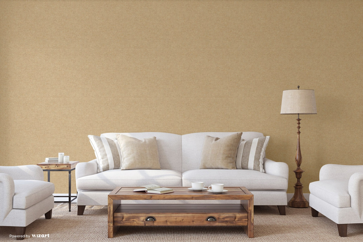 Seven Rooms Smoke Subtle Pattern Wallpaper by La Belle Maison