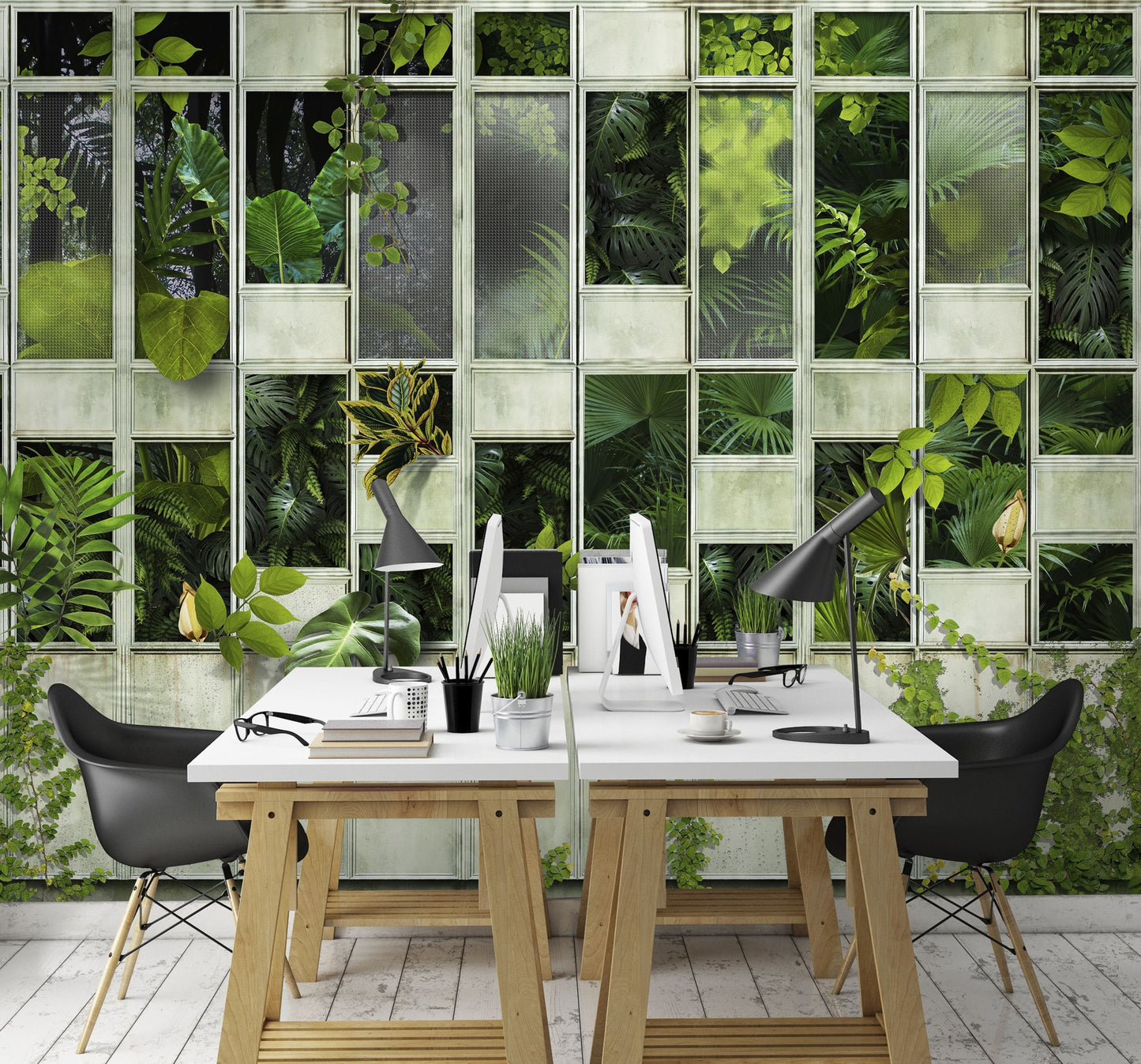 Seven Rooms Poster Wallpaper room wallpaper by La Belle Maison