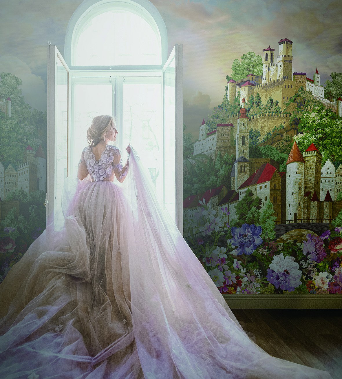 Seven Rooms Poster Wallpaper room wallpaper by La Belle Maison