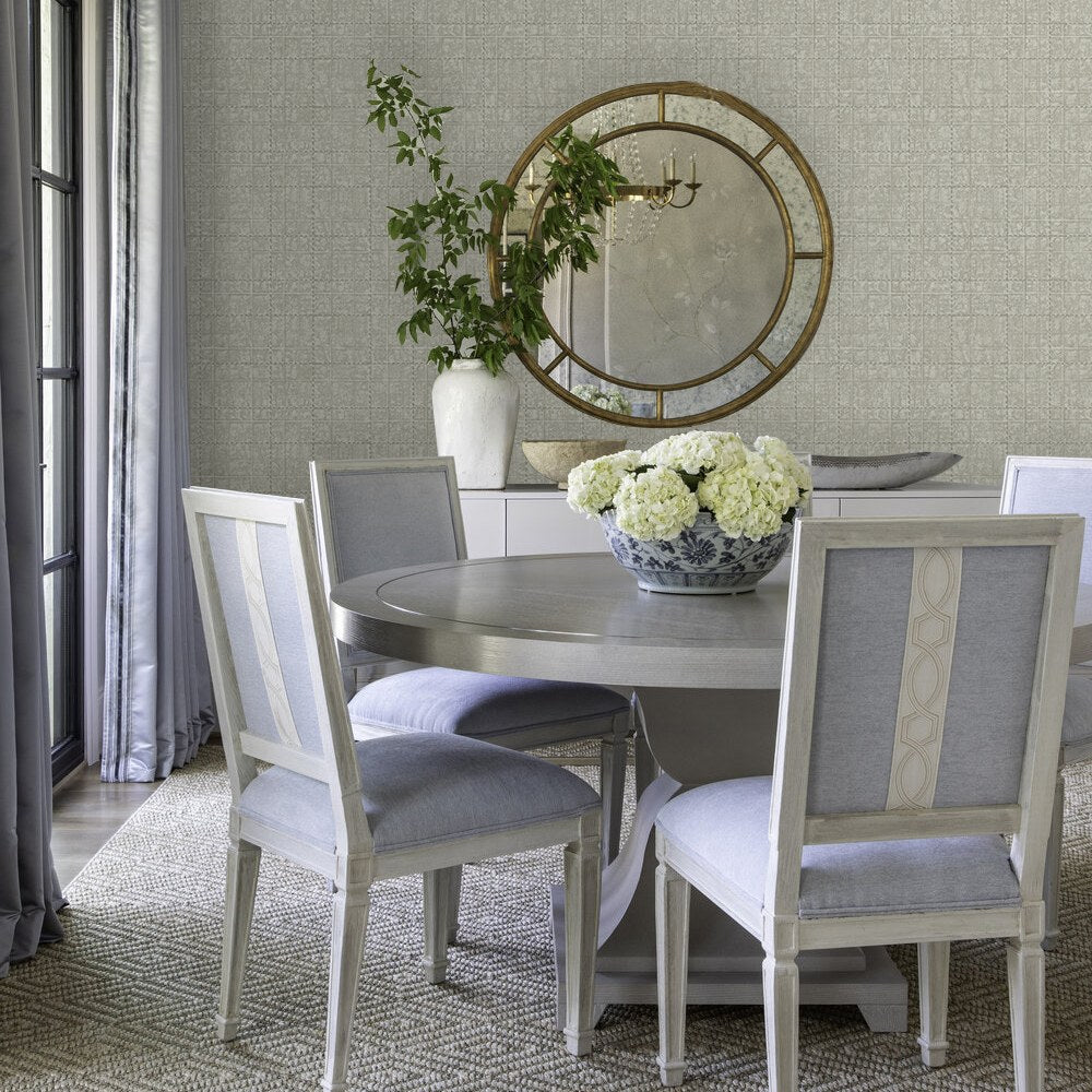 Signature Maison Smoke Luxury Neutral Wallpaper by La Belle Maison