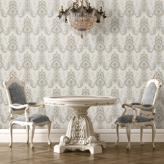 Signature Maison Smoke Signature Texture Wallpaper II by La Belle Maison