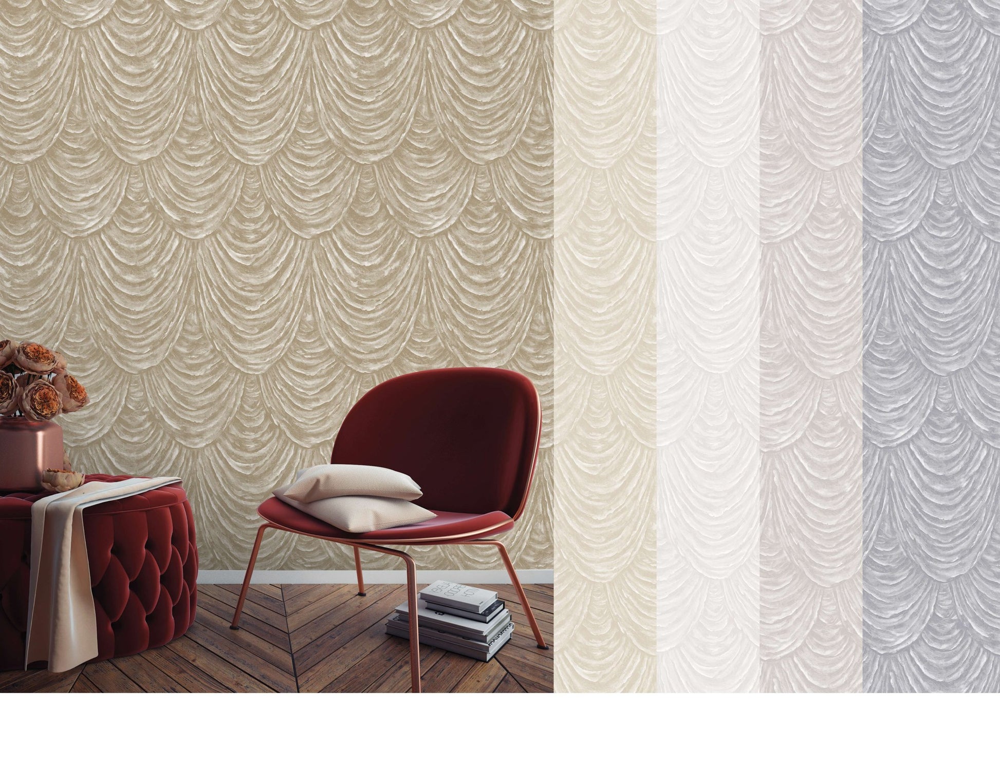 Signature Maison 1005-4 room wallpaper by La Belle Maison