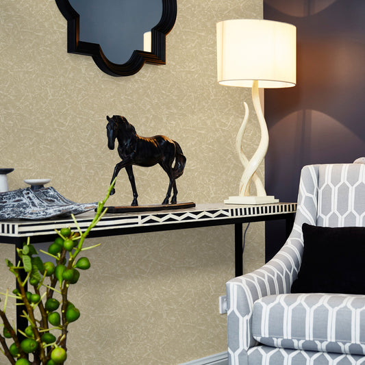 Signature Maison Smoke Elegant Weave Wallpaper by La Belle Maison