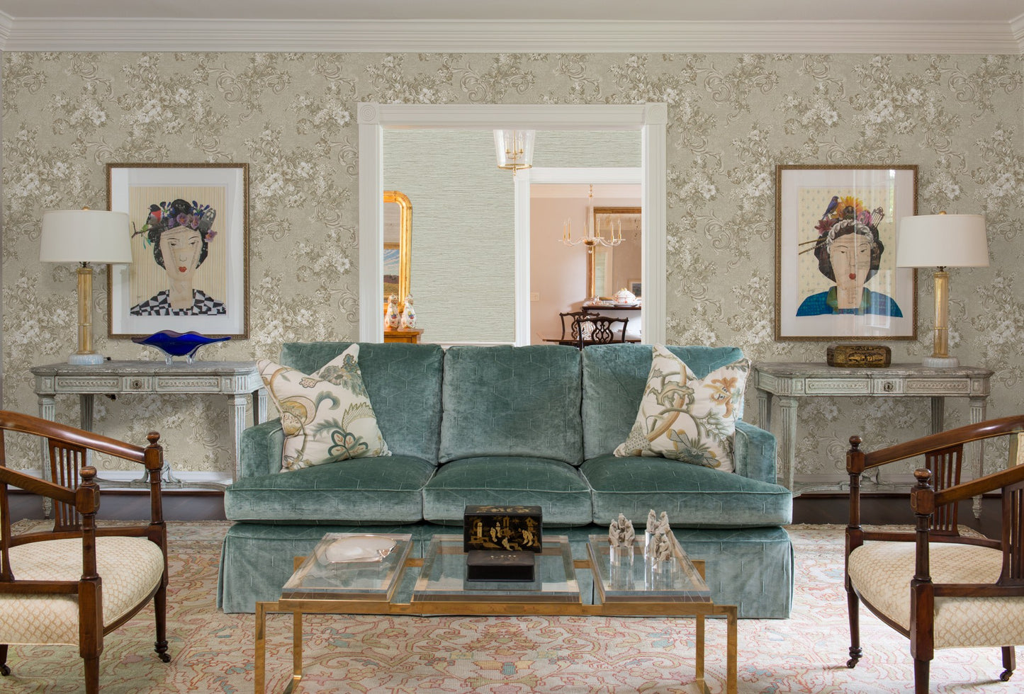Signature Maison 1008-2 room wallpaper by La Belle Maison