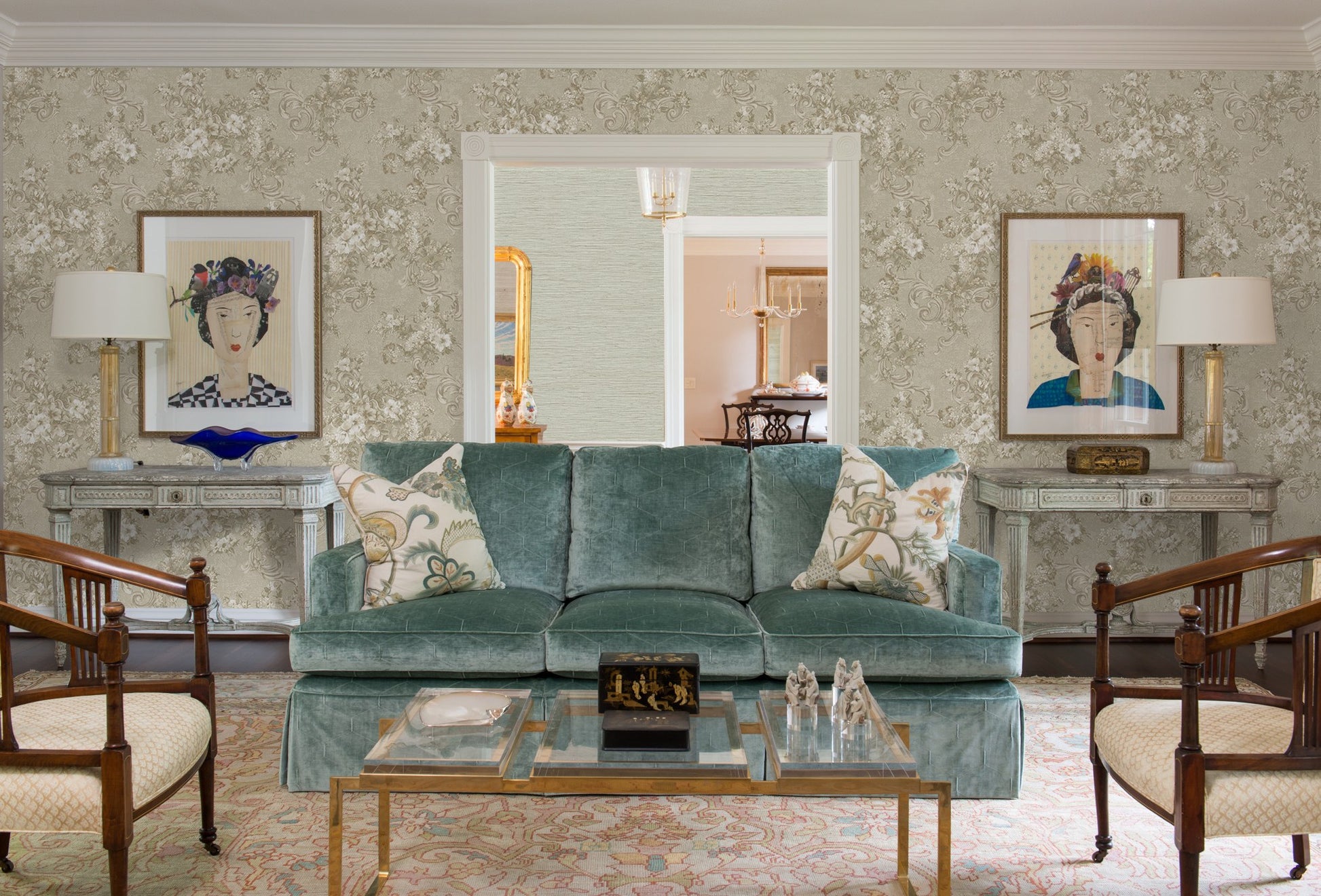 Signature Maison 1008-2 room wallpaper by La Belle Maison