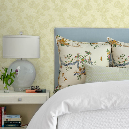 Signature Maison Dove Premium Neutral Wallpaper by La Belle Maison