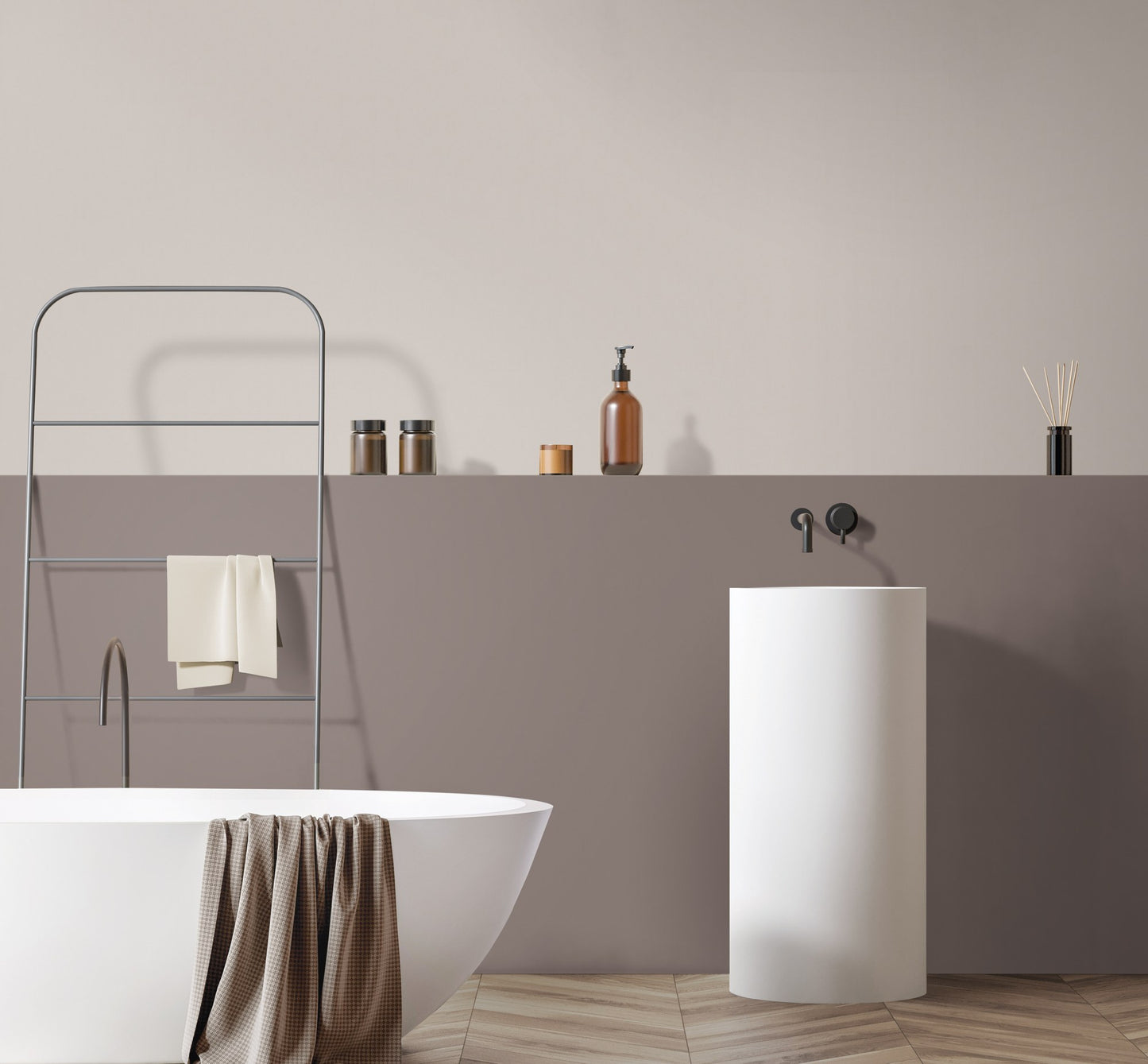 Soft Hue 24201-12 room wallpaper by La Belle Maison