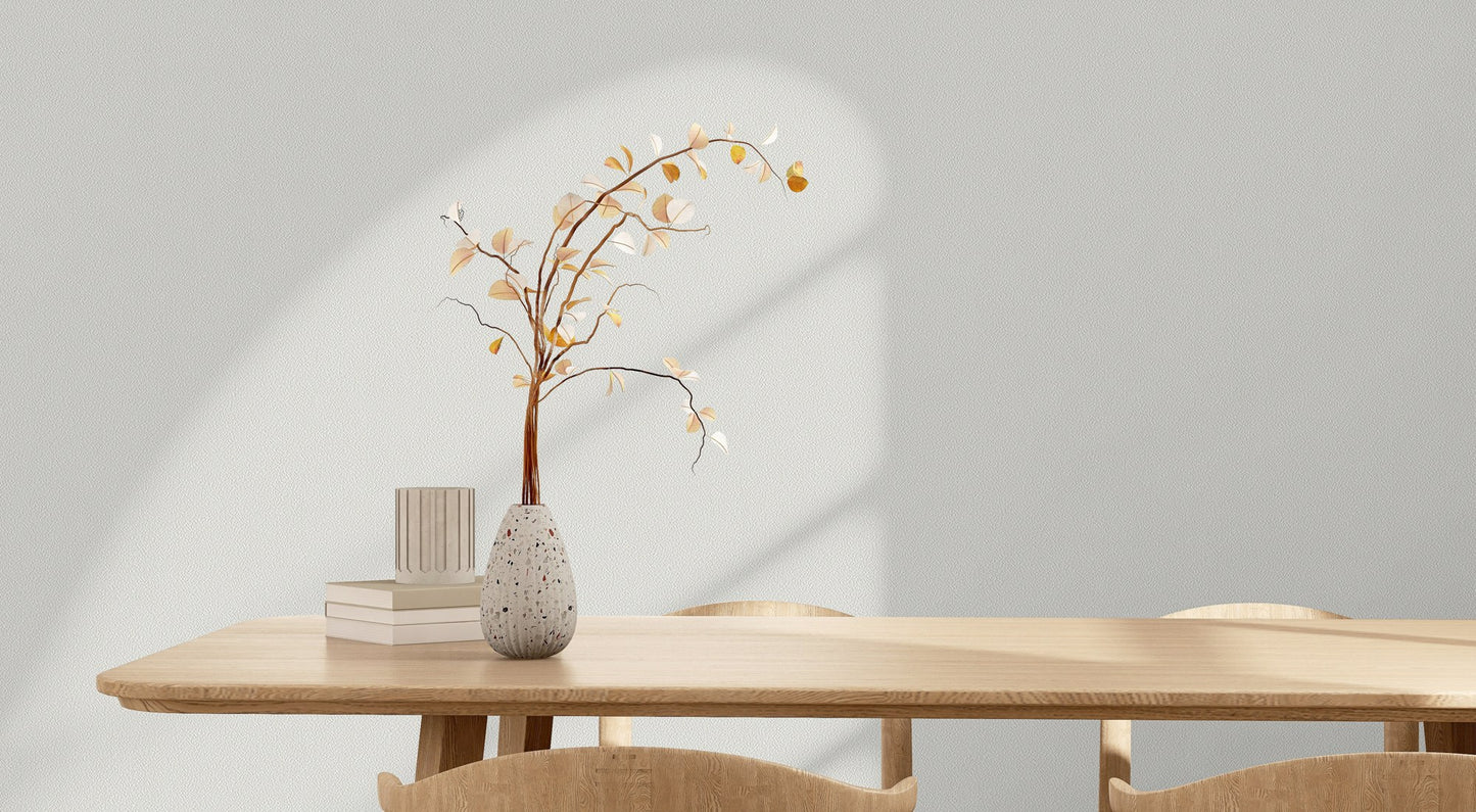 Soft Hue Pearl Calm Linen Wallpaper by La Belle Maison