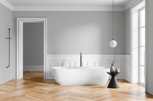 Soft Hue Ash Plain Texture Wallpaper by La Belle Maison