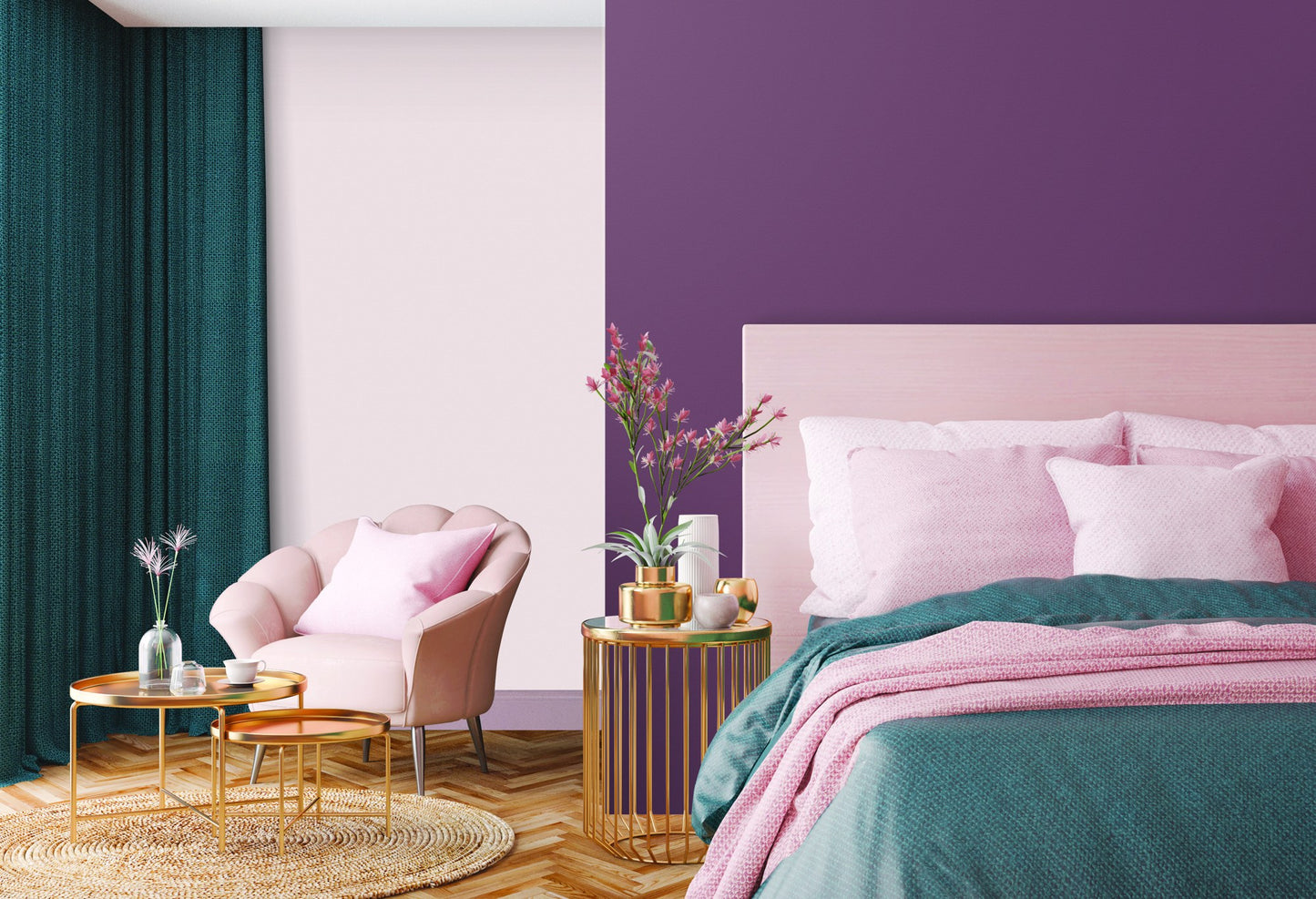 Soft Hue 24204-8 room wallpaper by La Belle Maison