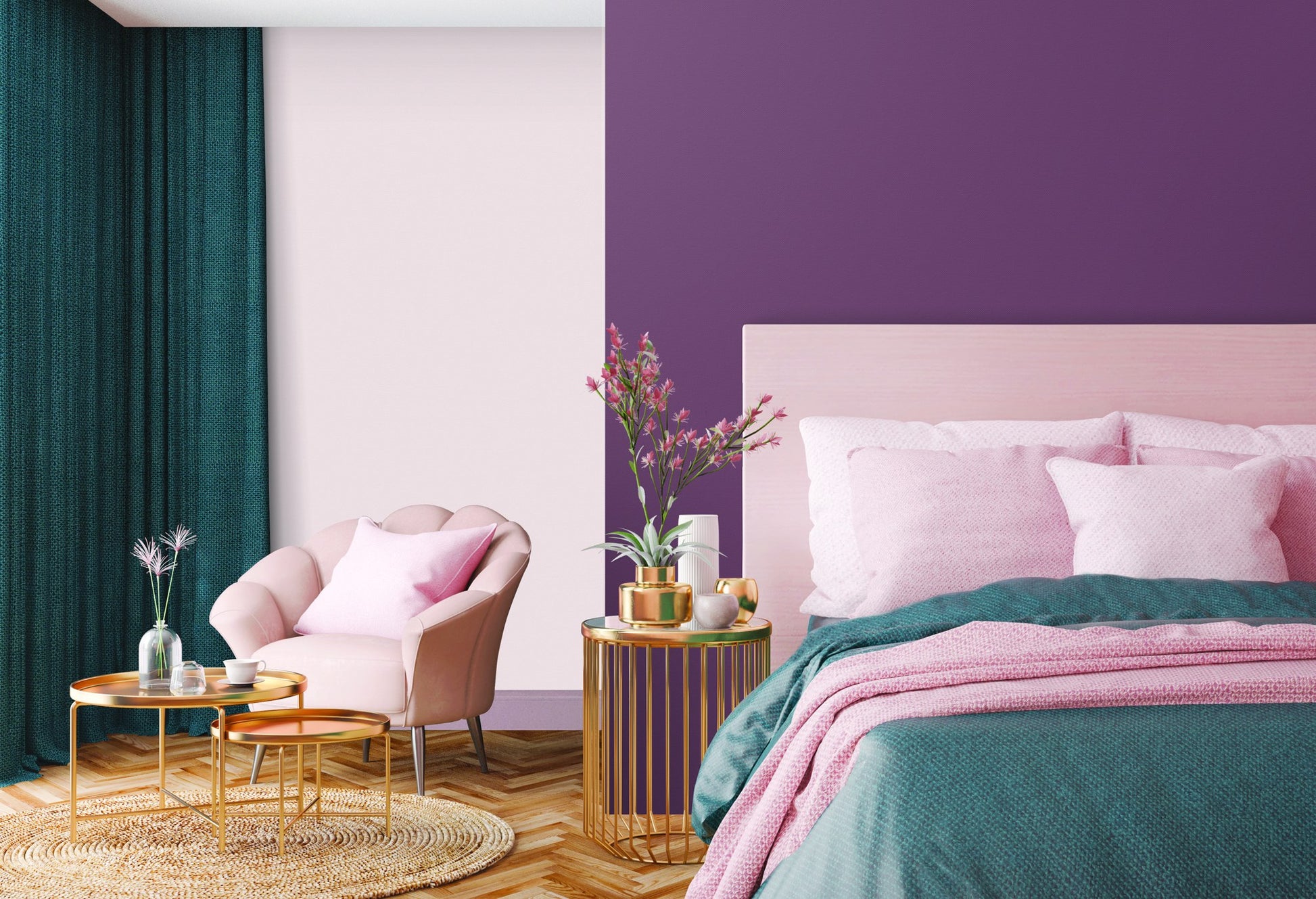 Soft Hue 24204-8 room wallpaper by La Belle Maison