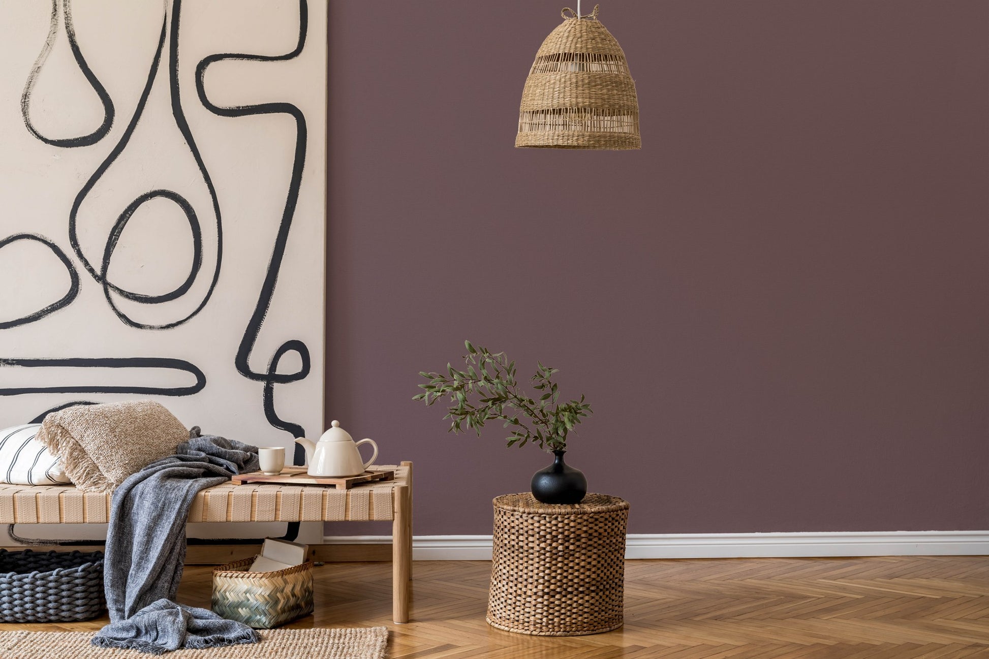 Soft Hue 24204-8 room wallpaper by La Belle Maison