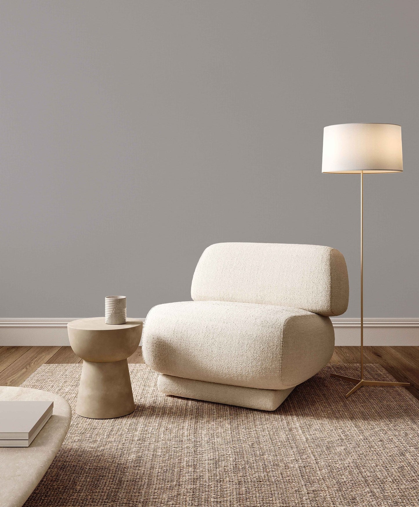 Soft Hue 24205-3 room wallpaper by La Belle Maison