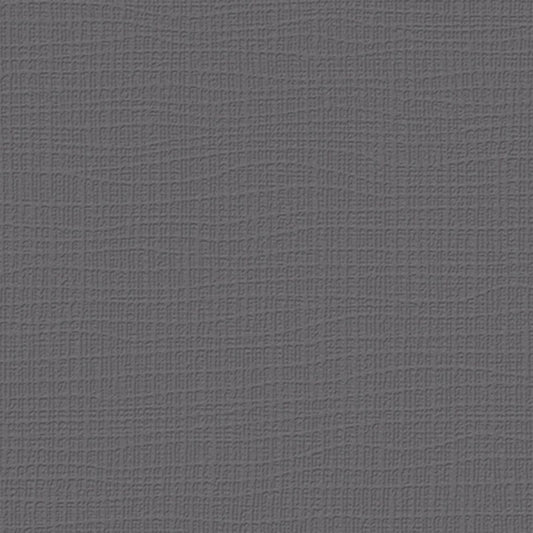 Soft Hue Graphite Calm Linen Wallpaper by La Belle Maison