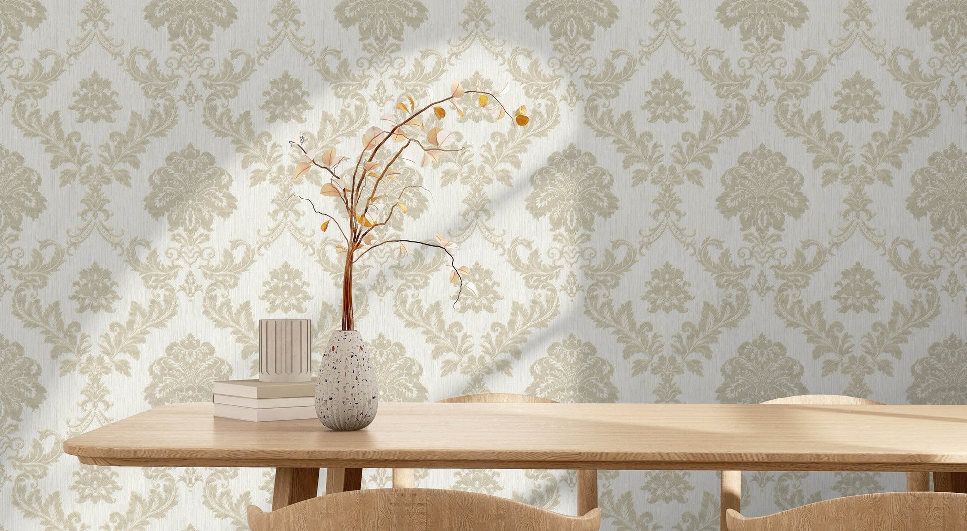 Soft Hue Desert Muted Texture Wallpaper by La Belle Maison