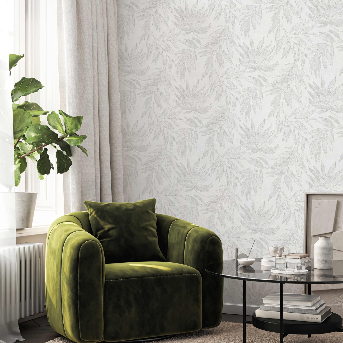 Soft Hue 24208-1 room wallpaper by La Belle Maison