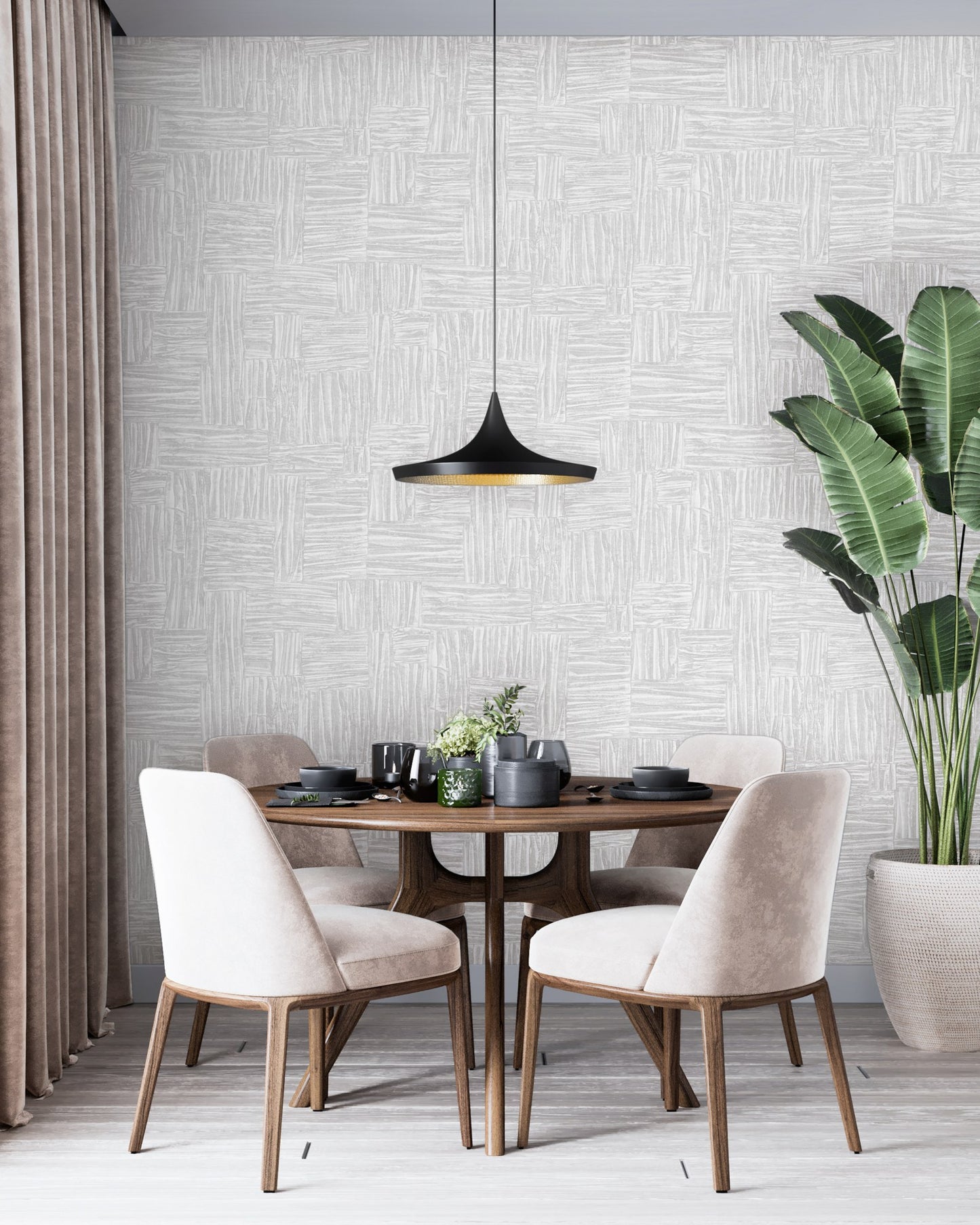 The Muse Collection 25101-1 room wallpaper by La Belle Maison