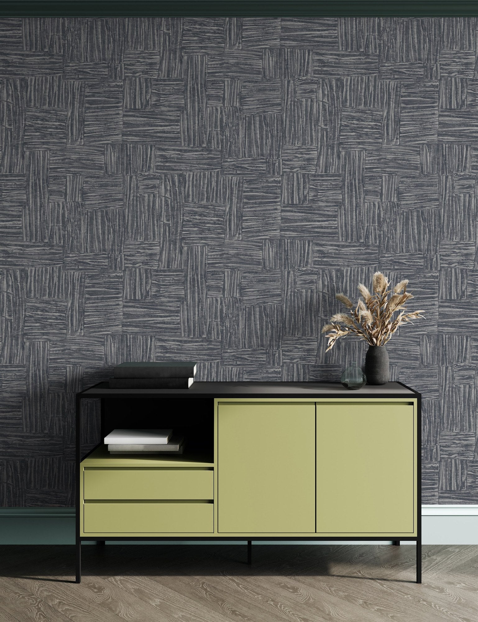 The Muse Collection 25101-6 room wallpaper by La Belle Maison