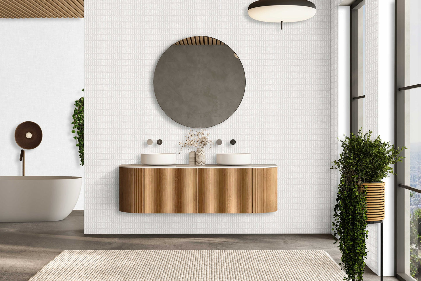 The Muse Collection 25102-1 room wallpaper by La Belle Maison