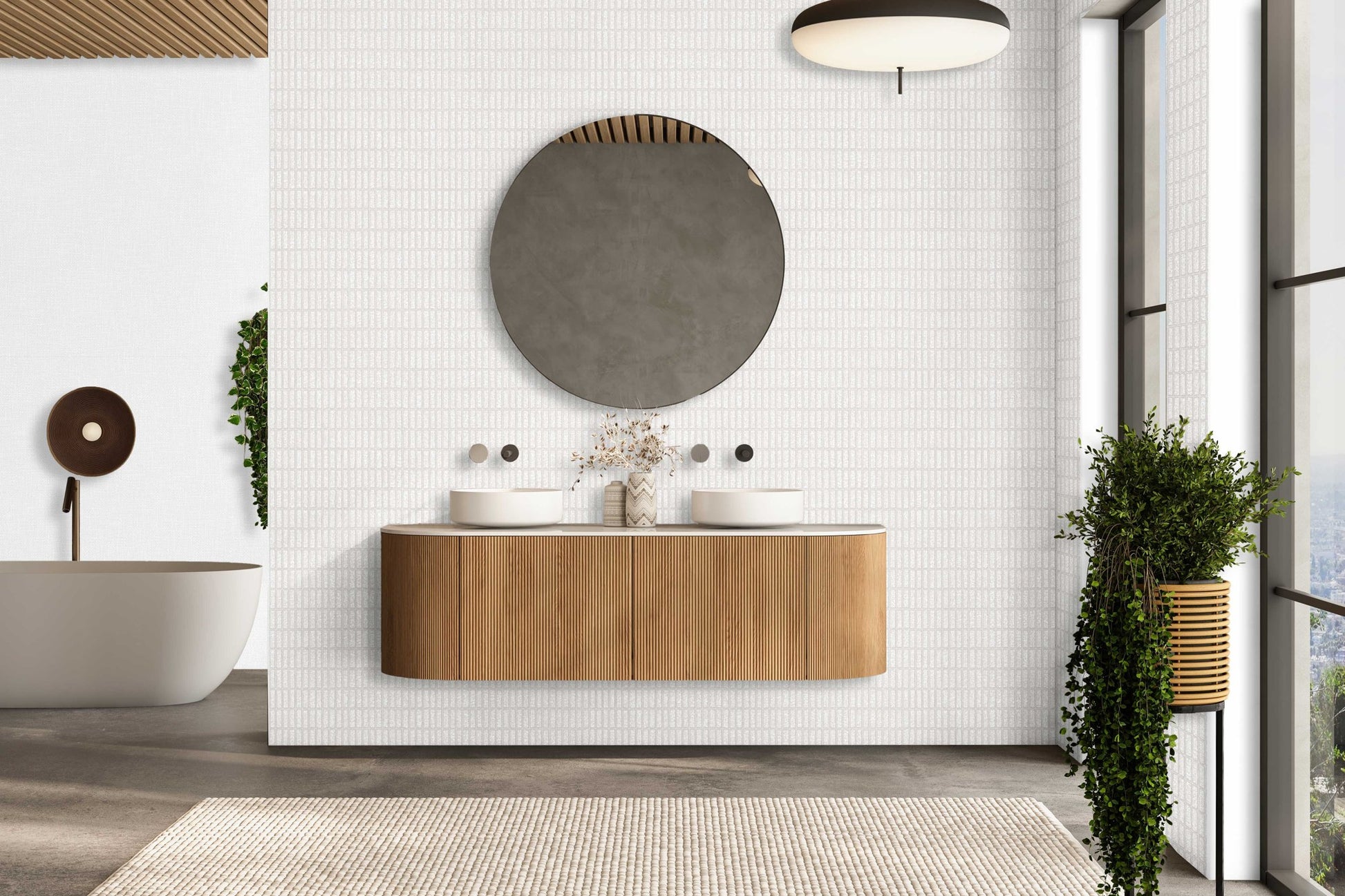 The Muse Collection 25102-1 room wallpaper by La Belle Maison