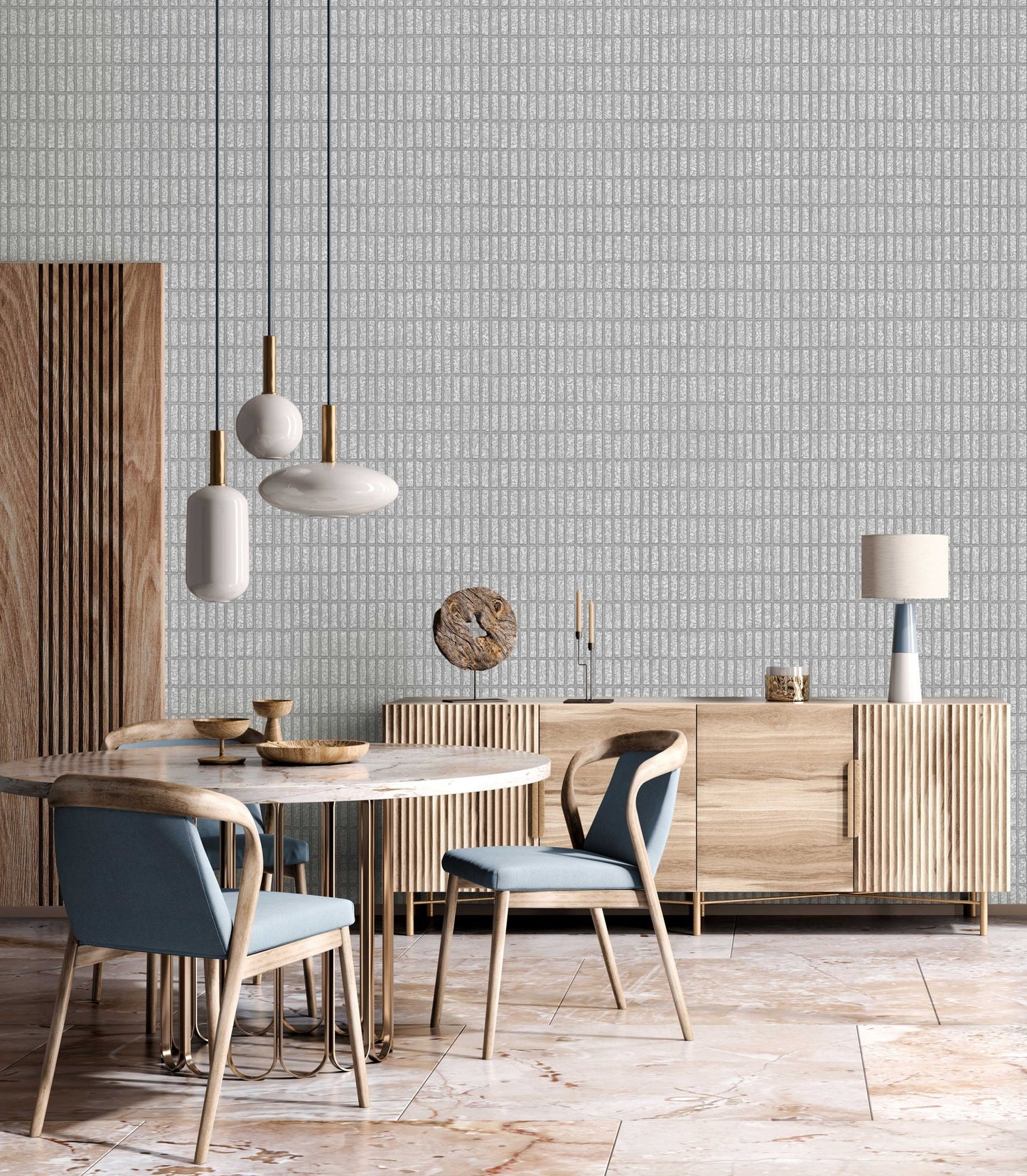 The Muse Collection 25102-2 room wallpaper by La Belle Maison