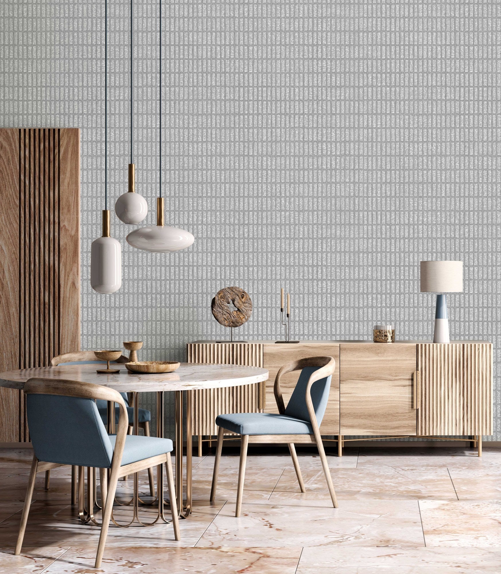 The Muse Collection 25102-2 room wallpaper by La Belle Maison