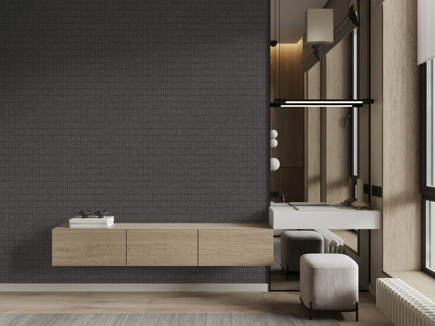 The Muse Collection 25102-6 room wallpaper by La Belle Maison