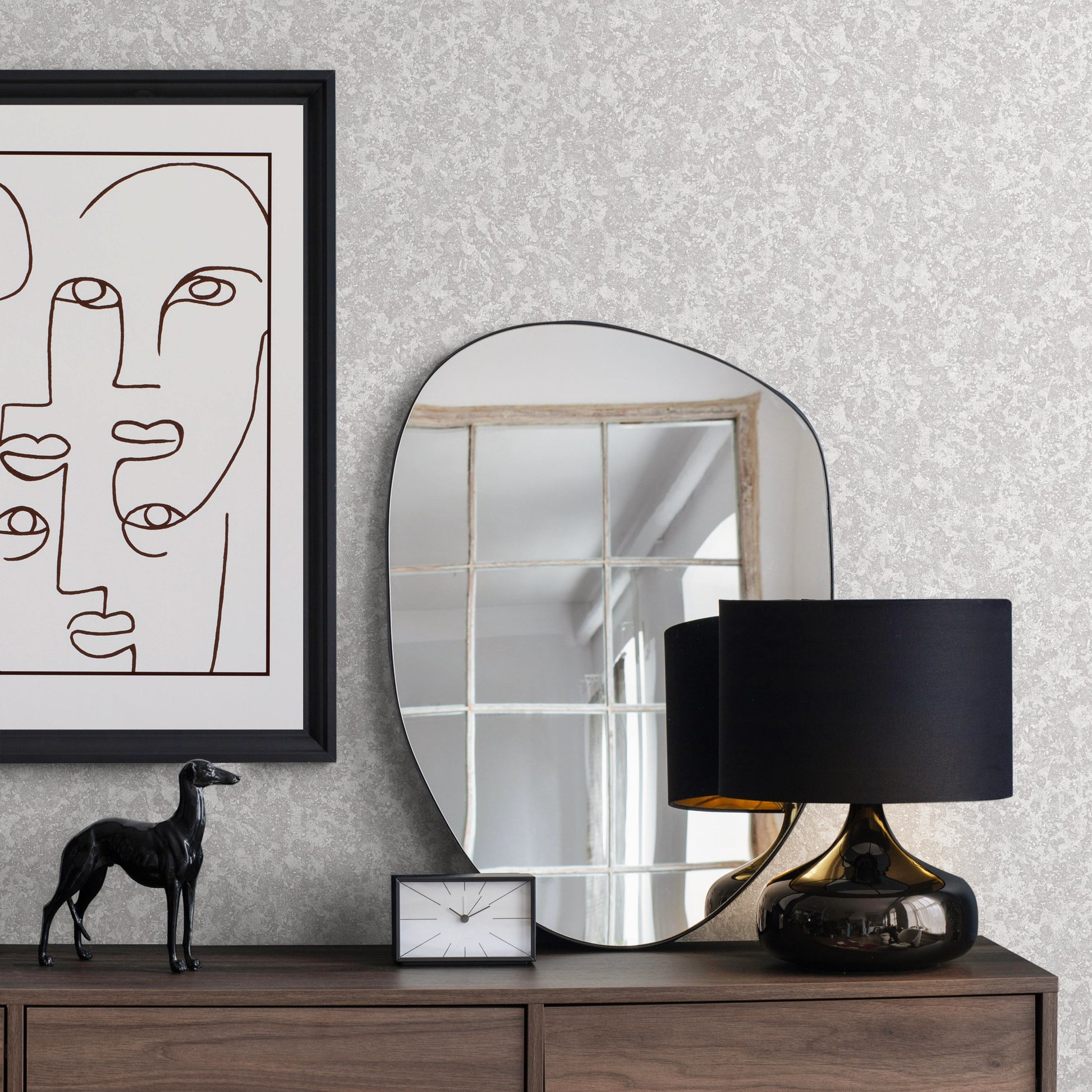 The Muse Collection 25103-1 room wallpaper by La Belle Maison