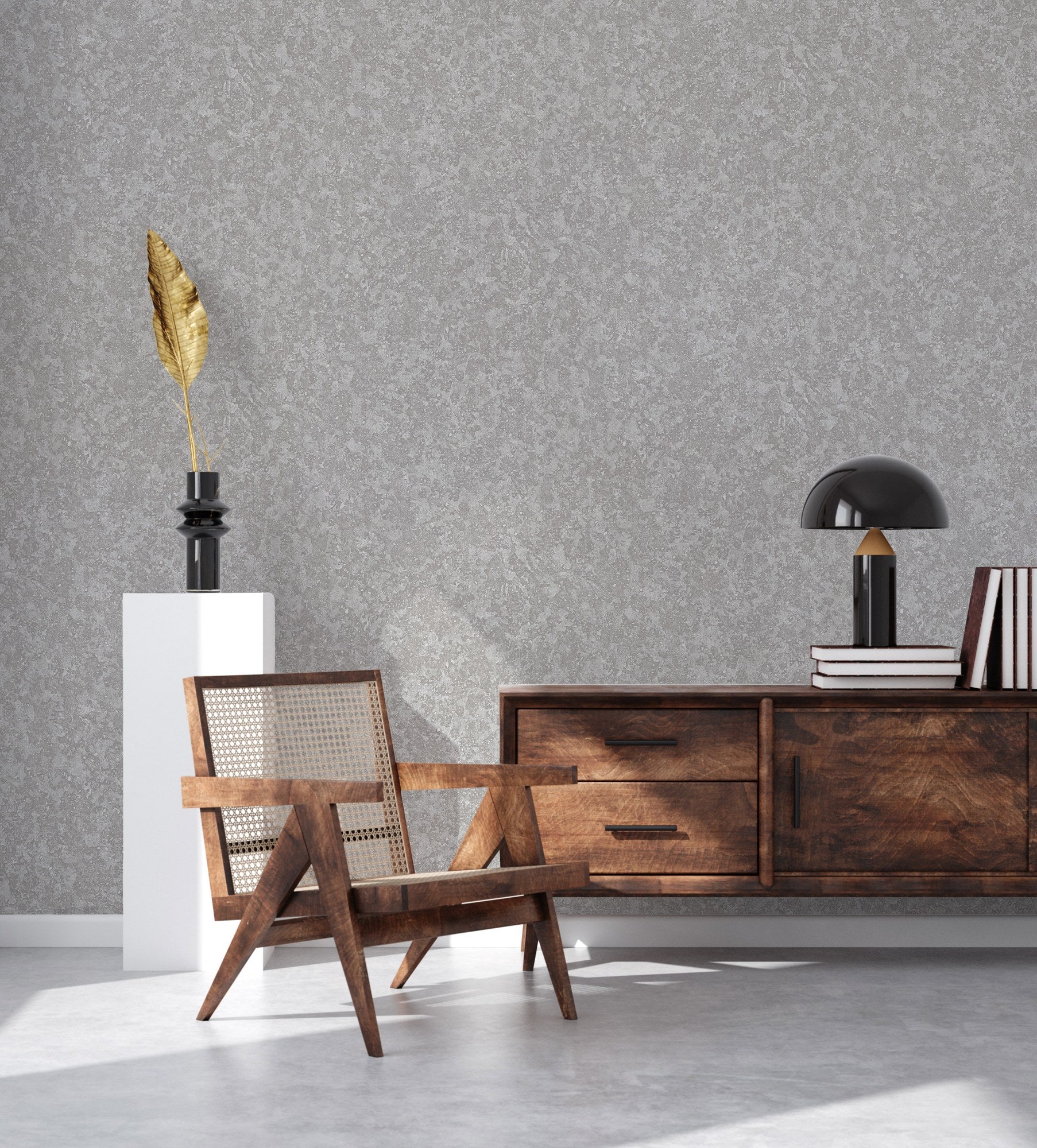 The Muse Collection Pebble Artistic Texture Wallpaper by La Belle Maison