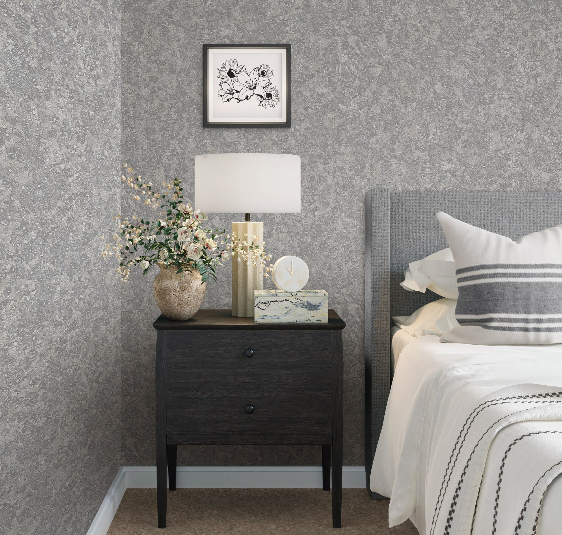 The Muse Collection 25103-4 room wallpaper by La Belle Maison