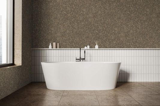The Muse Collection Fawn Modern Texture Wallpaper by La Belle Maison
