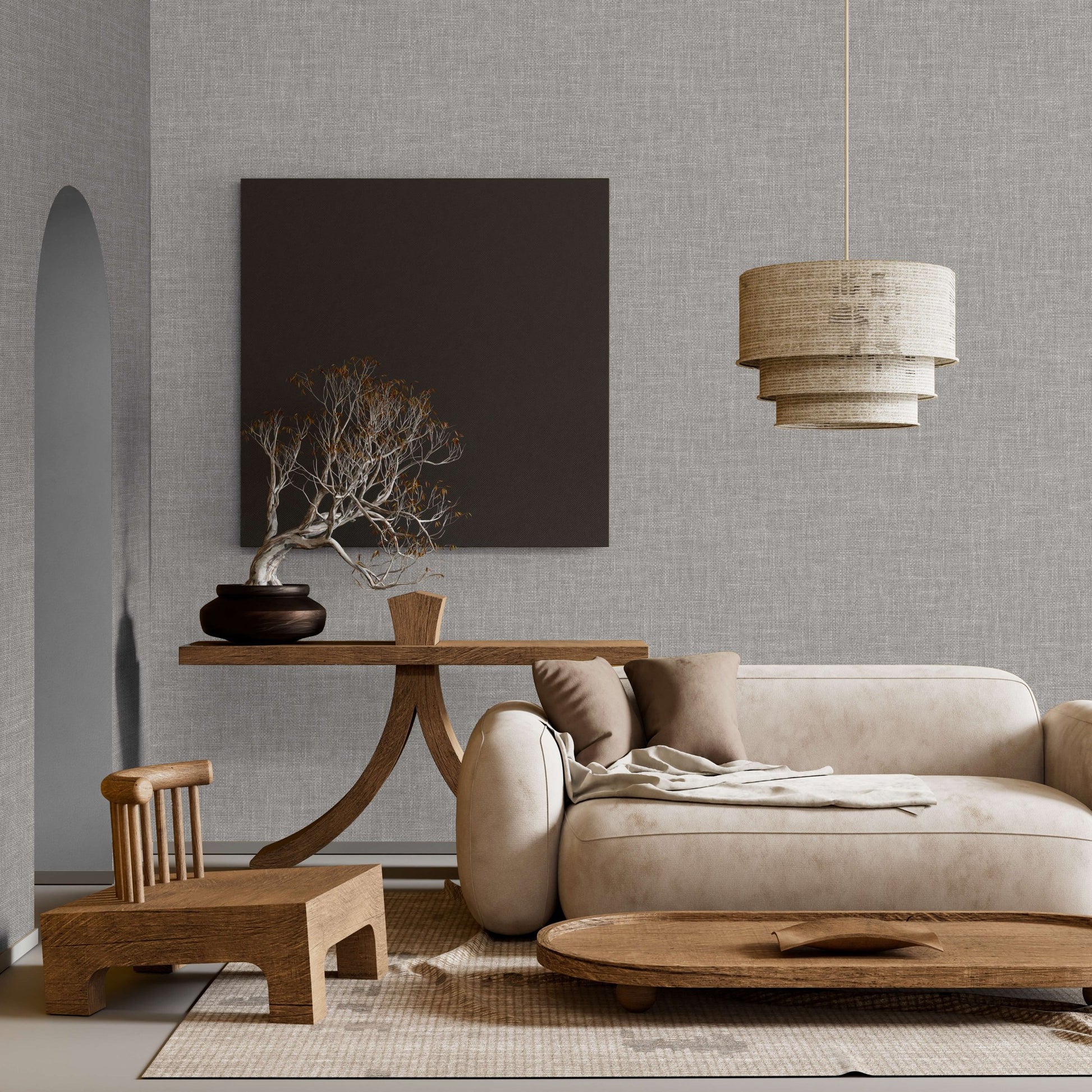 The Muse Collection 25104-4 room wallpaper by La Belle Maison