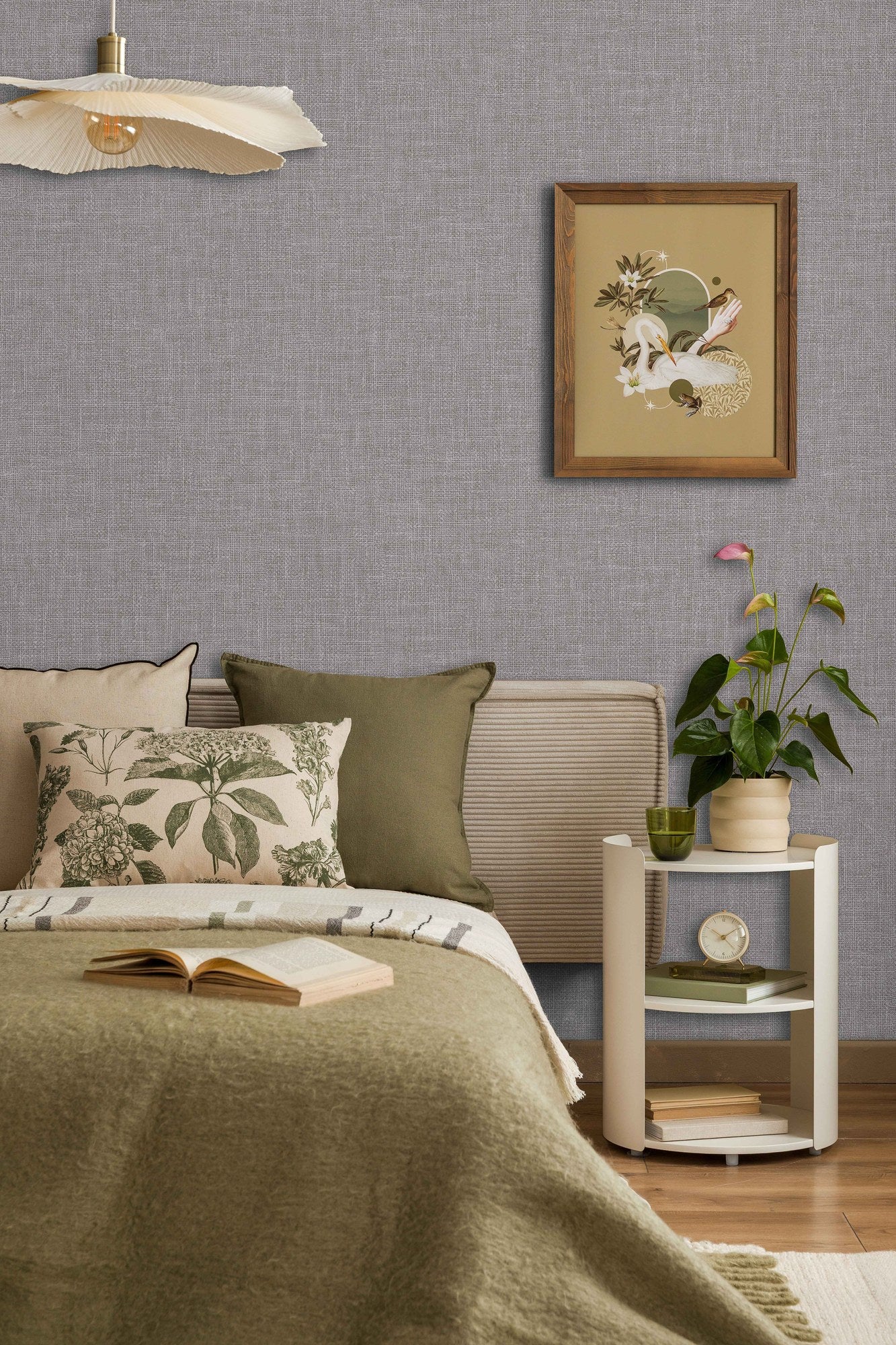 The Muse Collection 25104-4 room wallpaper by La Belle Maison