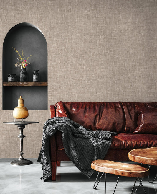 The Muse Collection Slate Artful Surface Wallpaper by La Belle Maison