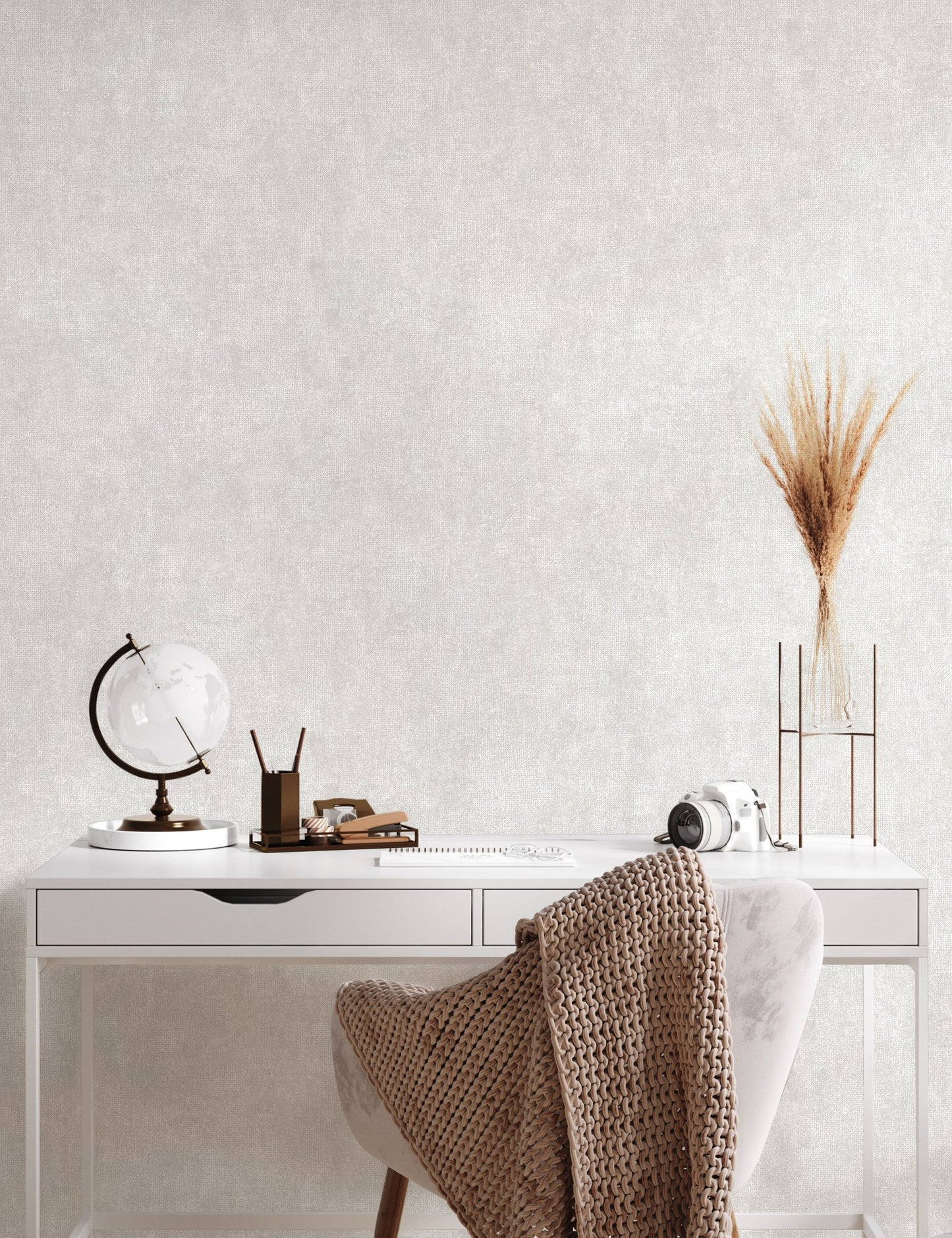 The Muse Collection Opal Muted Botanical Wallpaper by La Belle Maison