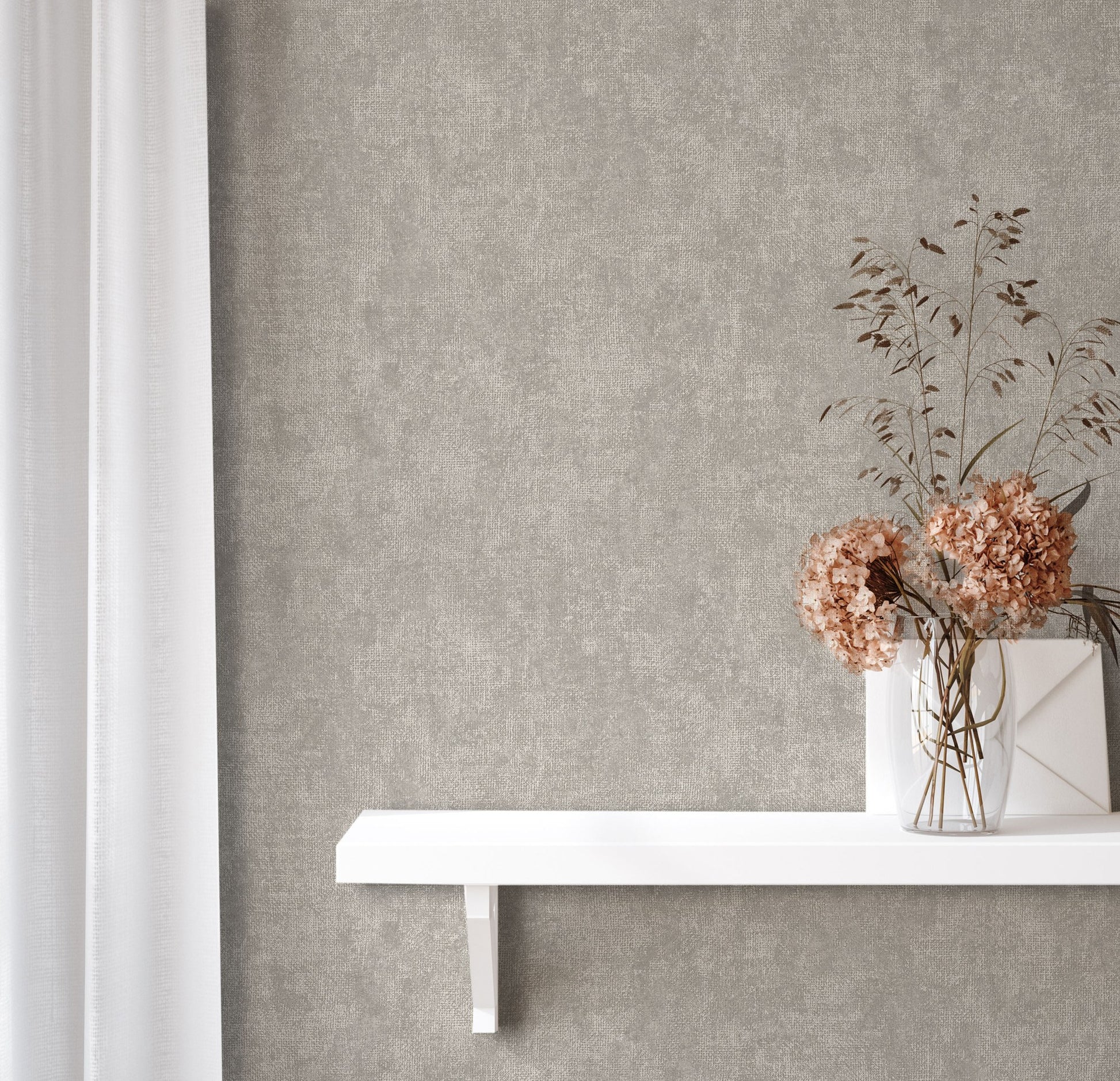 The Muse Collection Desert Artful Surface Wallpaper by La Belle Maison
