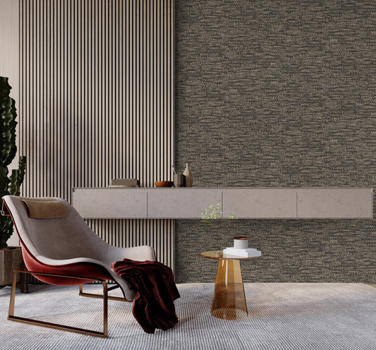 The Muse Collection Ash Modern Texture Wallpaper by La Belle Maison
