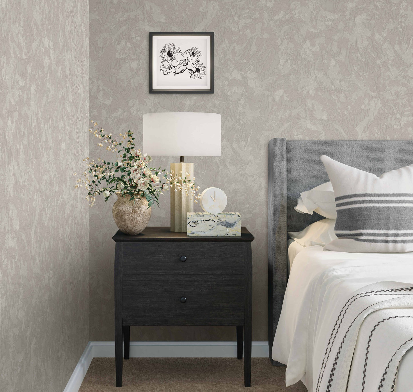 The Muse Collection 25107-2 room wallpaper by La Belle Maison
