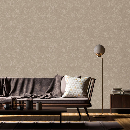 The Muse Collection Clay Creative Pattern Wallpaper by La Belle Maison