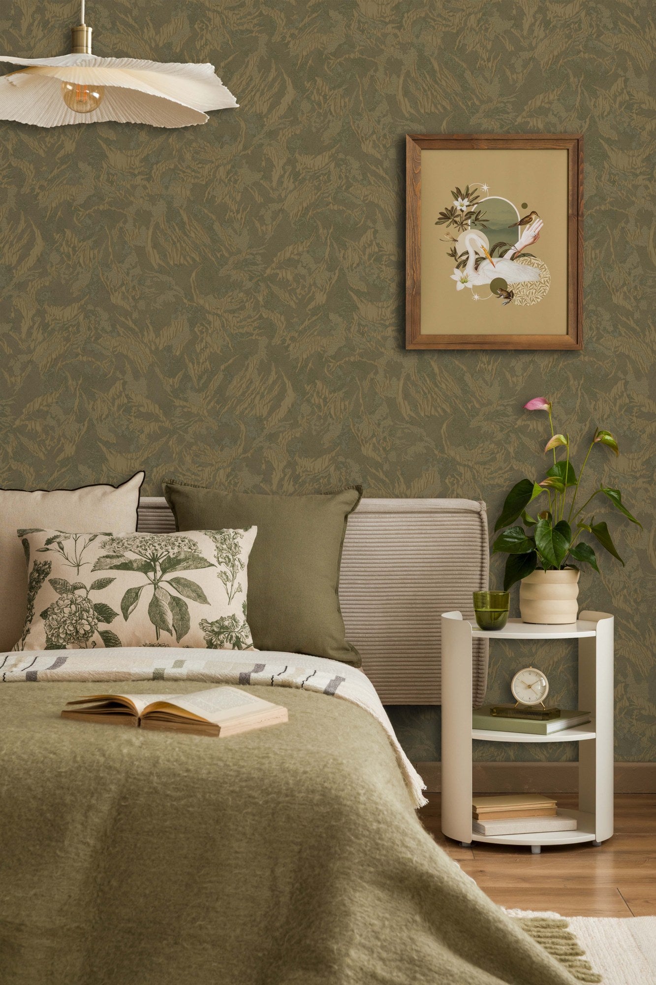 The Muse Collection 25107-4 room wallpaper by La Belle Maison
