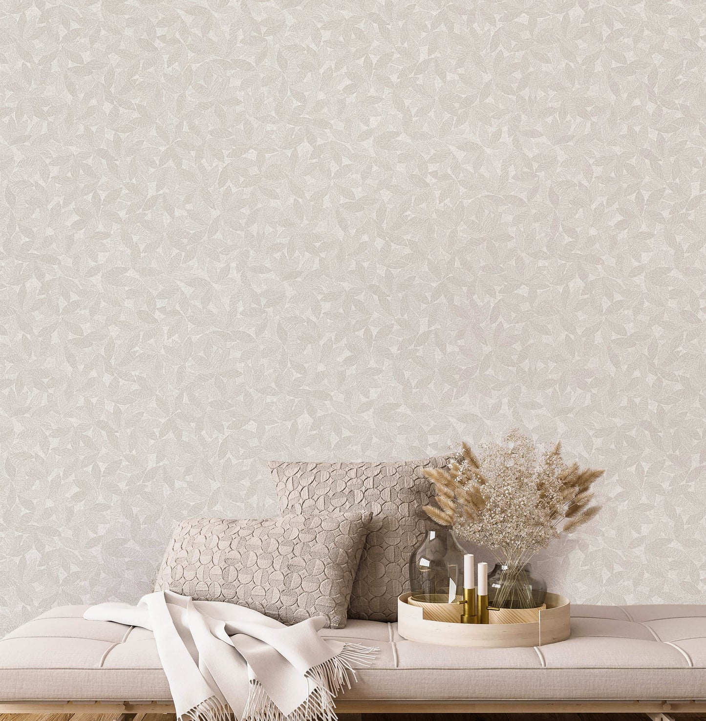 The Muse Collection Smoke Modern Texture Wallpaper by La Belle Maison