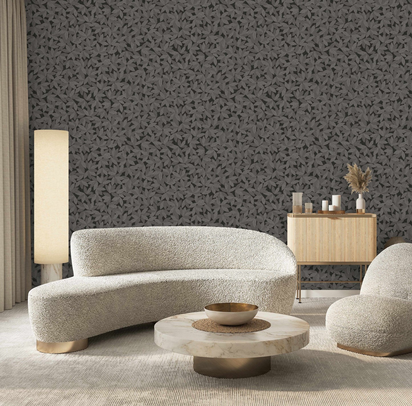 The Muse Collection 25109-6 room wallpaper by La Belle Maison
